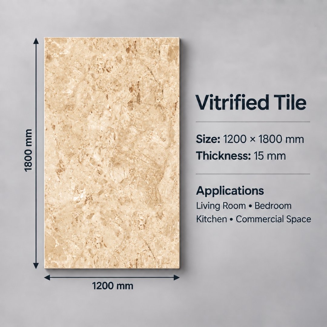 AL Ninja Breccia Marble & Stone Bathroom Tiles - My Home Studio